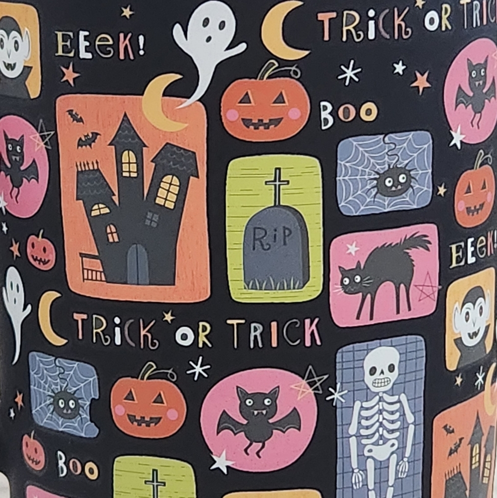 Fig & Fern Spooktacular Fun Halloween Themed Black Mug With Colorful Designs - Picture 4 of 10